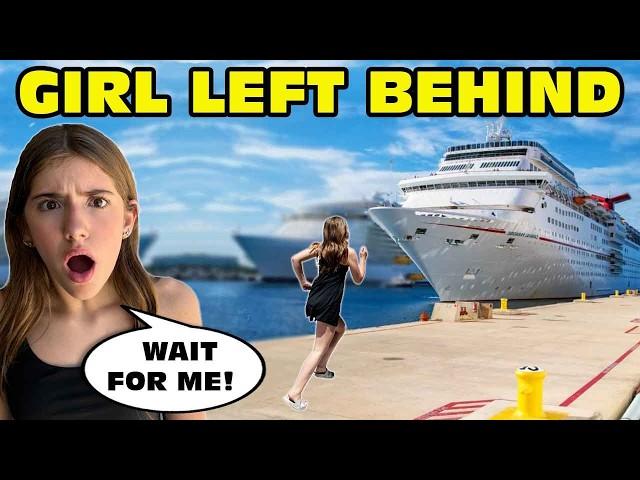 Teenage Girl Misses Cruise Ship While Her Parents Were Onboard - Pier Runner Drama! [Original]