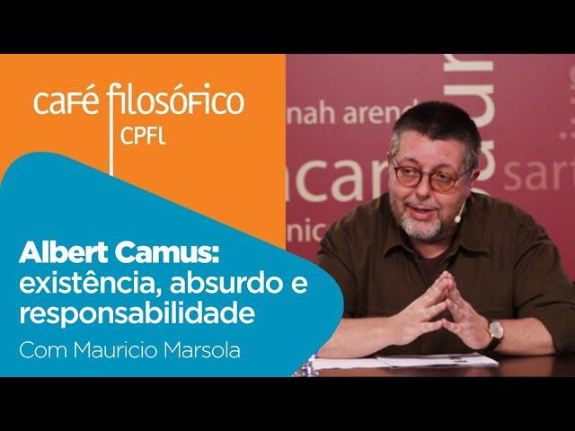 Café Filosófico | Albert Camus: existência, absurdo e responsabilidade  | 26/03/2023