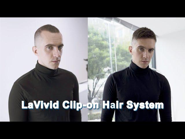 NEW Arrival !!! Without Glue or Tape |  Clip-In Human Hair System | LaVivid Hair System