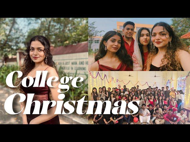 College Christmas Vlog ️| Hansika Krishna