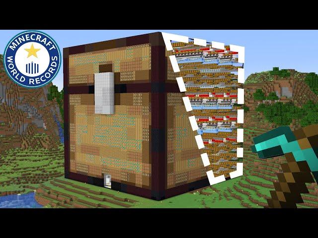 I Built The Worlds Biggest Minecraft Chest