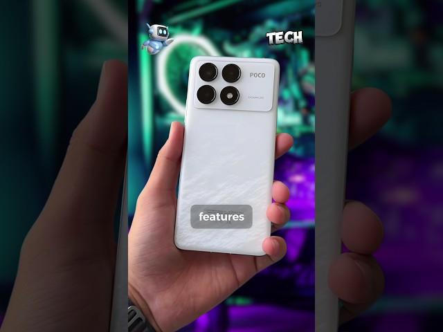 Seven features with the Poco F6 Pro phone 