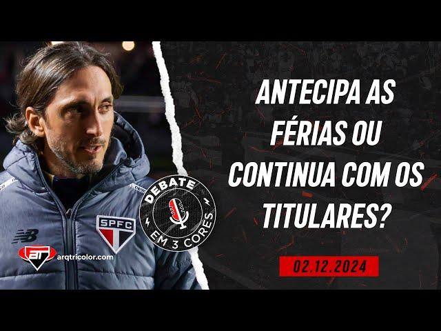 É hora de ANTECIPAR as férias e o PLANEJAMENTO para 2025? | Debate em 3 Cores #40