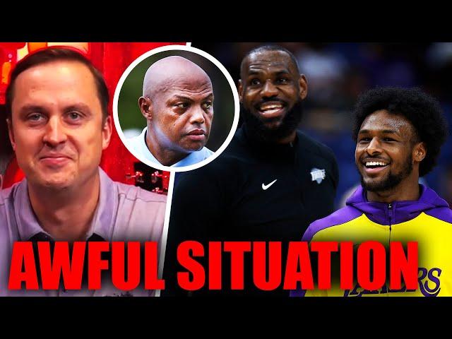 Charles Barkley Calls Out LeBron And Lakers For “Stupid” Handling Of Bronny | OutKick Hot Mic