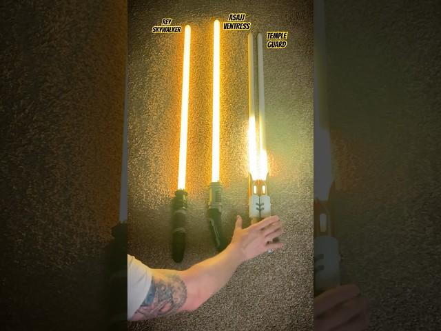 Which Yellow Lightsaber Looks The Best?