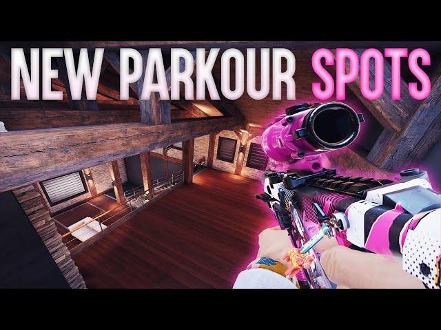 NEW Insane parkour spots to use in ranked Operation Deadly Omen - Rainbow Six Siege