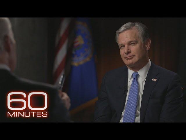 Christopher Wray on the threat of China's cyber program | 60 Minutes