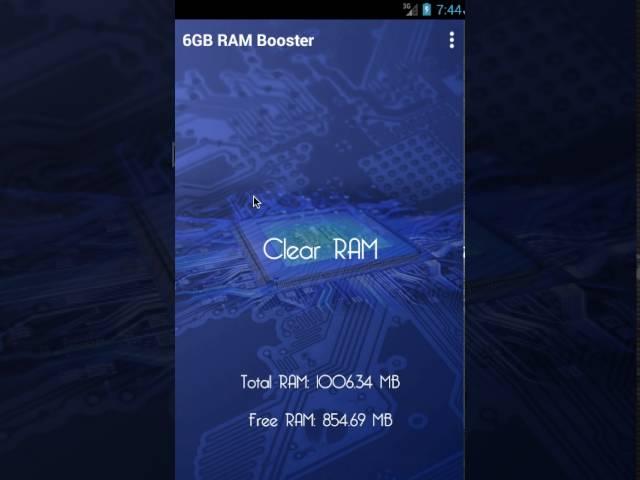6GB RAM Booster