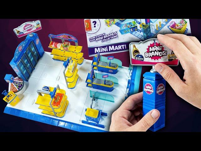 Unboxing and Building the Mini Brands Series 3 Mini Mart