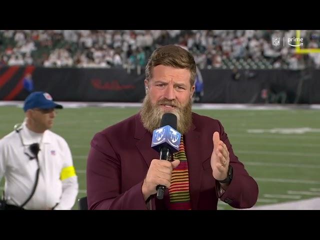 Ryan Fitzpatrick looks at the wrong camera