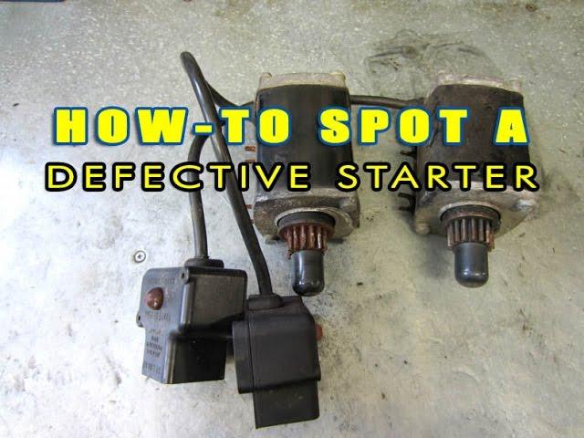 HOW-TO Spot A Defective Snowblower Starter