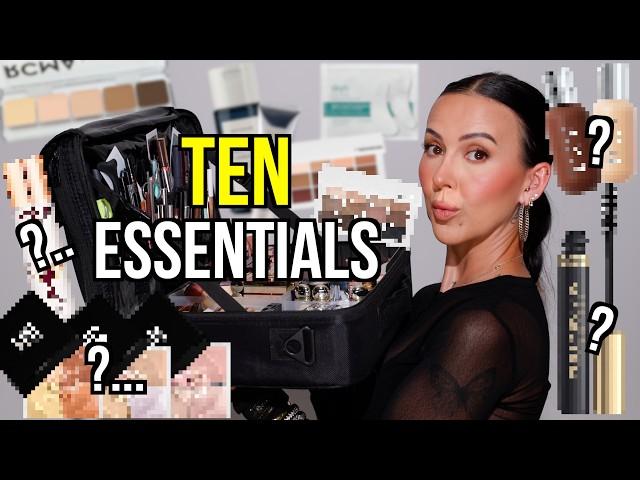 "10 Essentials" in my Professional Makeup Kit