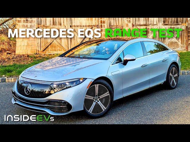 2022 Mercedes EQS 450+: InsideEVs 70 MPH Range Test