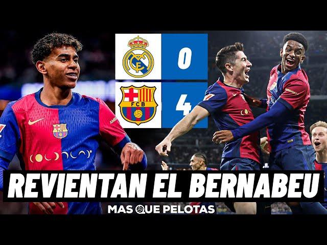 EL BARÇA HUMILLA AL MADRID EN EL BERNABÉU | POST PARTIDO Y RUEDA DE PRENSA | EL CLÁSICO