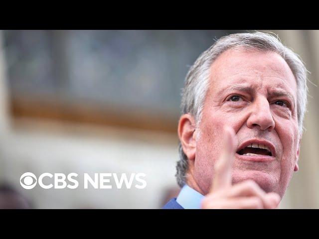 Former NYC Mayor Bill de Blasio weighs in on rising crime rates in the city