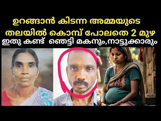 ഉറങ്ങാൻ കിടന്ന അമ്മയുടെ തലയിൽ കൊമ്പ് പോലതെ 2 മുഴ ഇതു കണ്ട് മകനും നാട്ടുക്കാരും 
