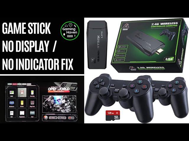 GAME STICK 4K LITE Memory card fix - FIRMWARE download - GAMES install - no display / Indicator fix