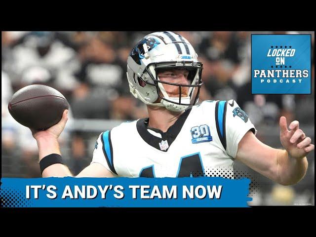 Reenergized Carolina Panthers trounce Las Vegas Raiders, 36-22, in Andy Dalton’s first start of 2024