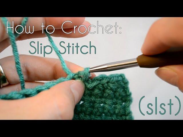 How to Crochet a Slip Stitch (slst)