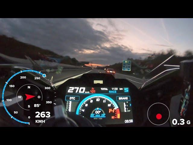 BMW M1000RR GPS Acceleration