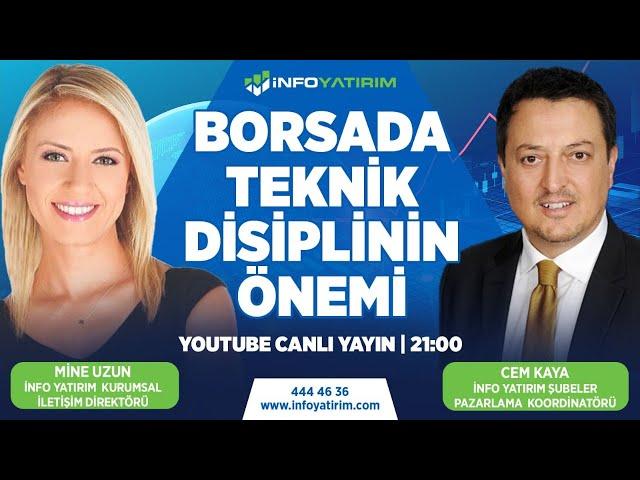 BORSADA TEKNİK DİSİPLİNİN ÖNEMİ | Cem Kaya Yorumluyor | İnfo Yatırım