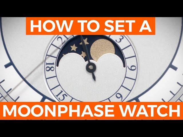 How to Set the Moon Phase on a Watch | Crown & caliber