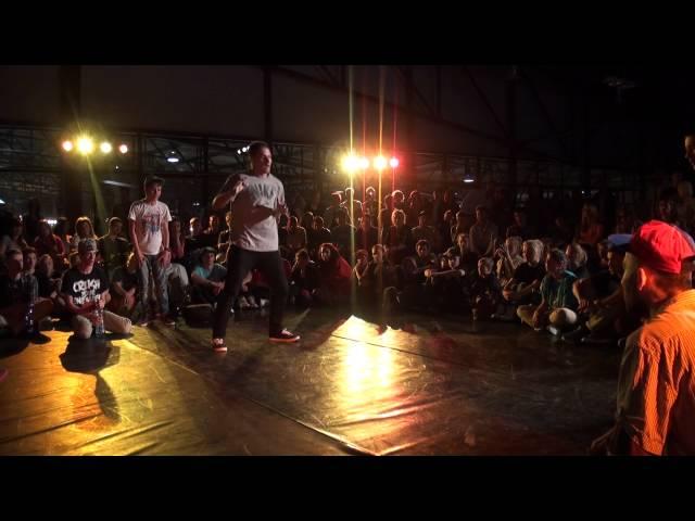 Riga Challenge 2012 - HipHop Battle - Nekit (Latvia) vs Vovan (Vovan Gudym) (Moscow) (on right)