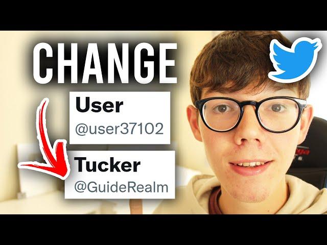 How To Change Twitter Username and Name (Change @ Name) - Mobile + Computer