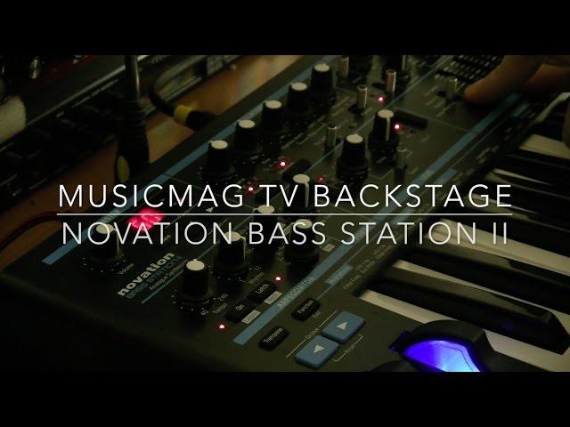 MusicMagTV Backstage - Novation Bass Station II