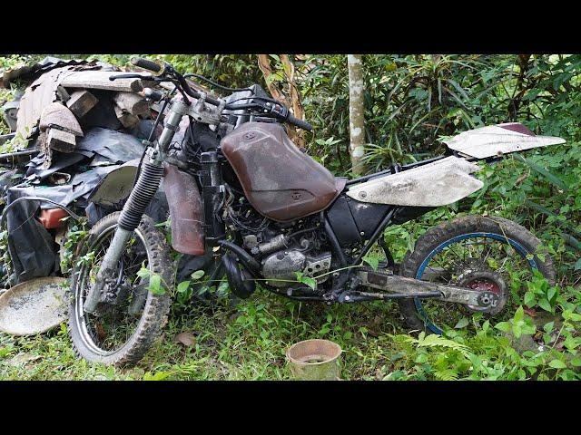 Yamaha DT230 Lanza Motorcycle full restoration