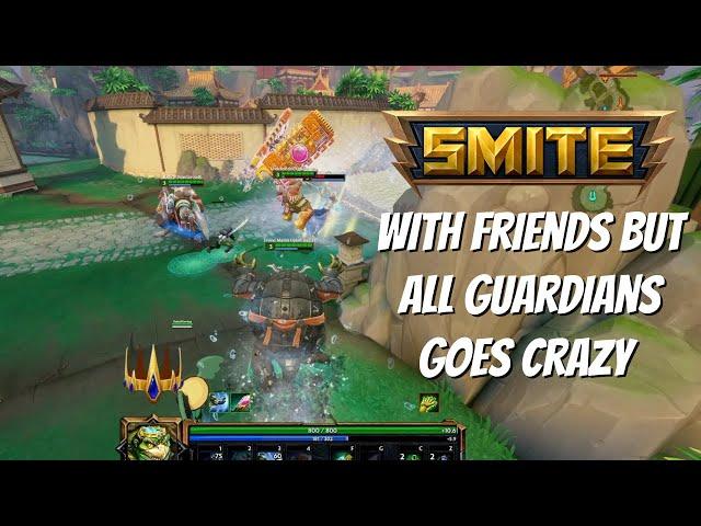 Smite with Friends, but All Guardians Goes Crazy in Joust