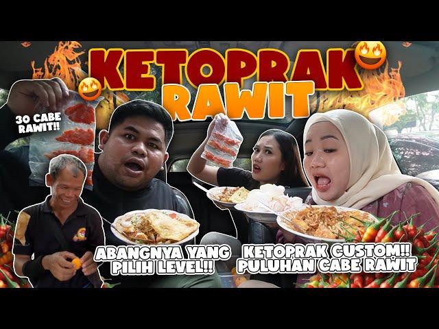 TANTANGAN KETOPRAK DENGAN PULUHAN CABE RAWIT!! KU KIRA SUHU TERNYATA HAH HUH!! 