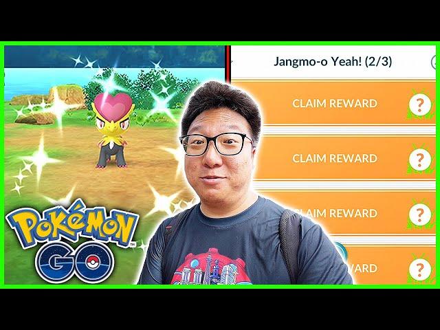 Jangmo-o Community Day in Bern, Switzerland - Pokemon GO