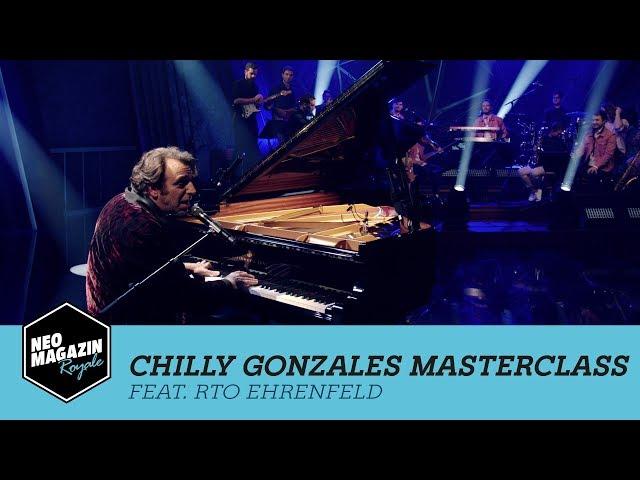 Chilly Gonzales Masterclass feat. RTO Ehrenfeld | NEO MAGAZIN ROYALE mit Jan Böhmermann - ZDFneo