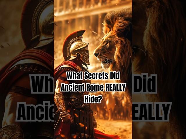 What Secrets Did Ancient Rome REALLY Hide? #facts #history