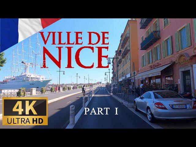 DRIVING NICE Part I, French Riviera, Blue Coast, FRANCE I 4K 60fps