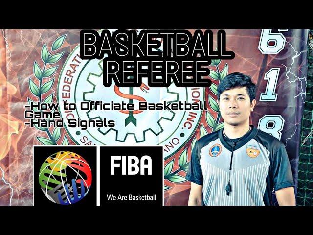 How to Officiate Basketball Game||(FIBA Referee)Tutorial