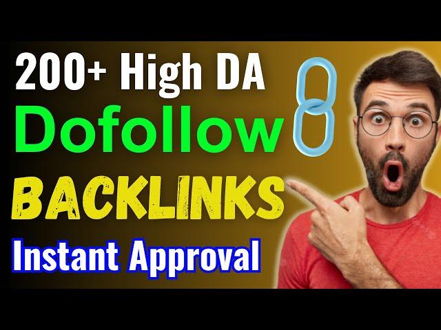 200+ High DA Dofollow Blog Commenting Backlinks Sites List