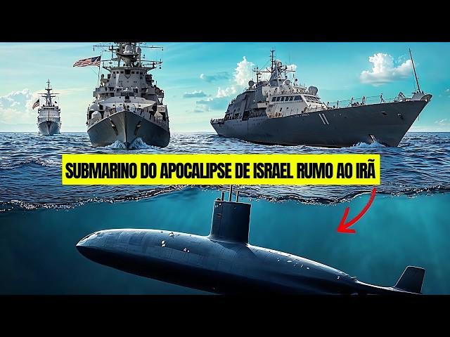 O "navio ISRAELENSE do apocalipse" navegando rumo aos IRÃ – "Contra ele não há defesa!", ISRAEL