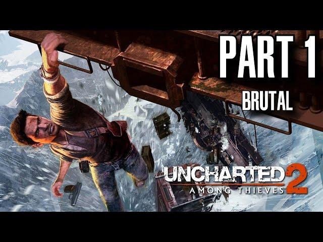 Uncharted 2 Among Thieves Walkthrough Part 1 - A Rock and a Hard Place Brutal, All Treasures