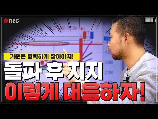 【차트영웅】백만원으로 천만원 만들기 l 7편 l 돌파지지, 단타매매법 공개!!