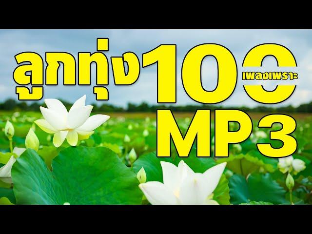 ลูกทุ่ง 100 เพลงเพราะ : MP3 ฟังต่อเนื่องยาวๆ 6 ชั่วโมงเต็ม