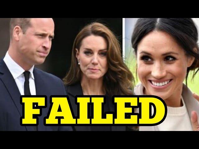 MEGHAN MARKLE PLANNED ATTACK COMPLETELY BACKFIRED ON WILLIAM AND KATE, GOES VIRAL, WOW