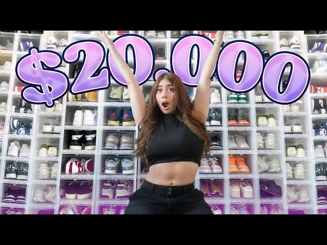 MY $20,000 SNEAKER COLLECTION!