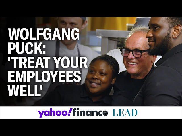 Wolfgang Puck discusses his leadership style, and building his successful restaurant empire