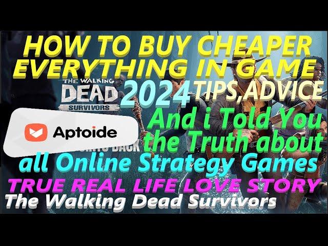 The Walking Dead Survivors - Advice How To Buy Cheaper in Game & True Love Story