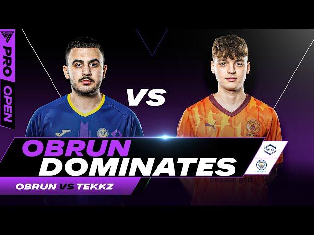 Obrun simply too strong for Tekkz  | Match Highlights | EA FC Pro Open Week 4 - Group D