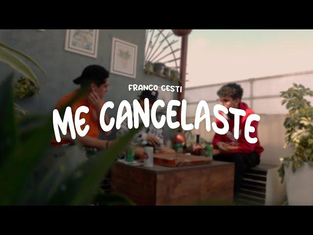 Franco Cesti - Me Cancelaste (Video Oficial)