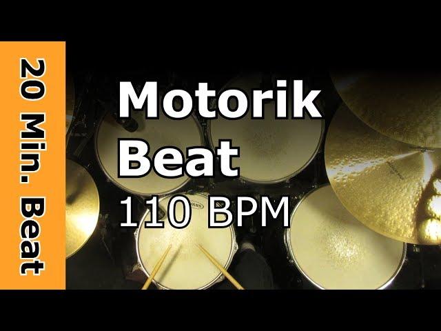 20 Minute beat - Motorik Beat 110 BPM