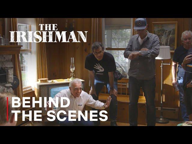 The Irishman | Martin Scorsese Directing - Behind the Scenes | Netflix